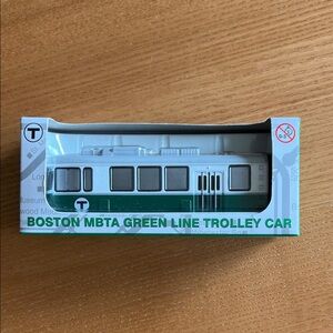 Boston MBTA Green Line Trolley Car Model